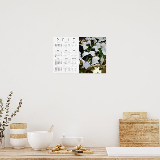 Poster Calendrier TEATIME 2017 (Cuisine)