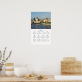 Poster Calendrier une page Prague 2012 (Cuisine)