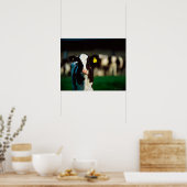 Poster Calf Holstein-Friesian (Cuisine)