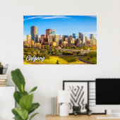 Poster Calgary, Alberta, Canada (Bureau à domicile)