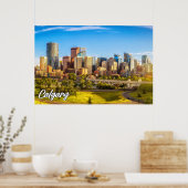 Poster Calgary, Alberta, Canada (Cuisine)