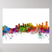 Poster Calgary Canada Skyline (Devant)