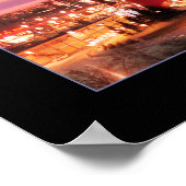 Poster Calgary Chinook & Sunset (Coin)