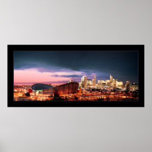 Poster Calgary Chinook & Sunset