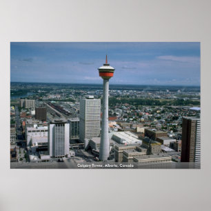 Poster Calgary Tower, Alberta, Canada