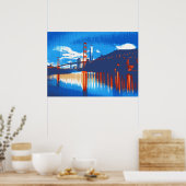 Poster Cali, Golden Gate Bridge San Francisco Bay HSS (Cuisine)