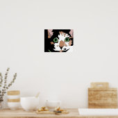 Poster Calico Cat (Cuisine)