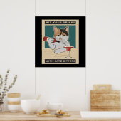 Poster Calico Cat (Cuisine)