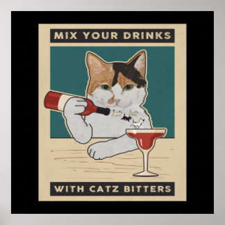 Poster Calico Cat