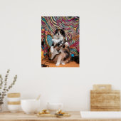 Poster Calico Cat Rocker (Cuisine)