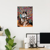 Poster Calico Cat Rocker (Bureau à domicile)