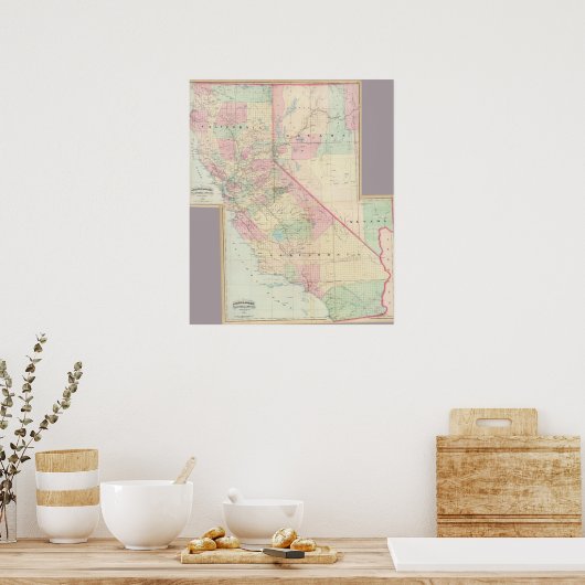 Poster Calif composite, Nevada (Cuisine)