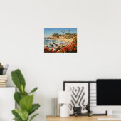 Poster  California Beach | Impressionist Coastal Art (Bureau à domicile)