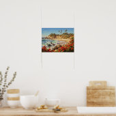 Poster  California Beach | Impressionist Coastal Art (Cuisine)