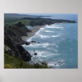 Poster California Central Coast (Devant)