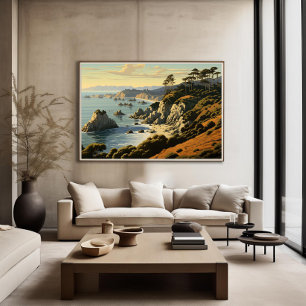 Poster California Central Coast