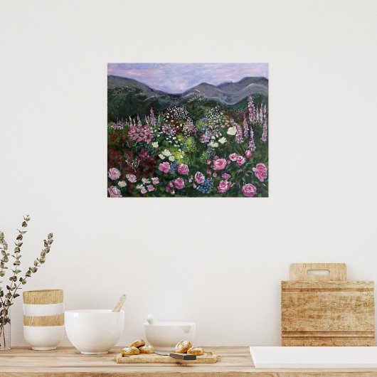 Poster California Meadow (Cuisine)