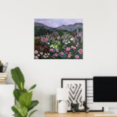 Poster California Meadow (Bureau à domicile)