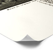 Poster California, PA Carte panoramique - 1902 (Coin)