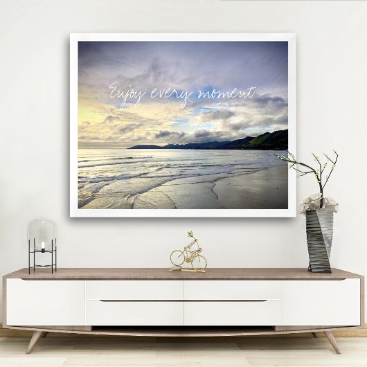 Poster California Purple Sunset Photo Profitez De Chaque 