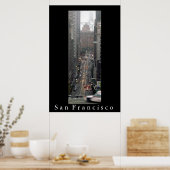 Poster California Street, San Francisco (Cuisine)