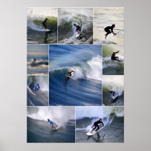 Poster California Surfers