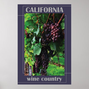 Poster California Wine Country