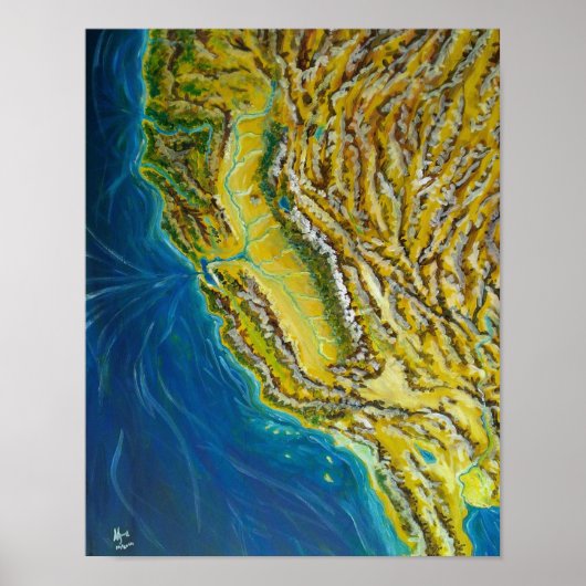 Poster Californie (Devant)