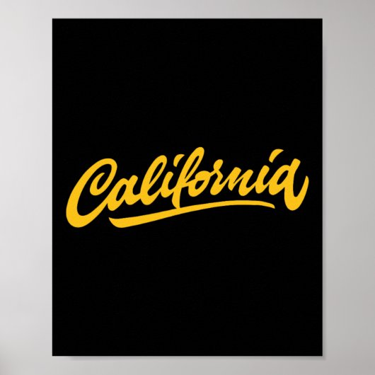 Poster Californie (Devant)
