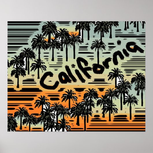 Poster Californie (Devant)