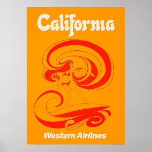 POSTER CALIFORNIE