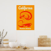 POSTER CALIFORNIE (Cuisine)