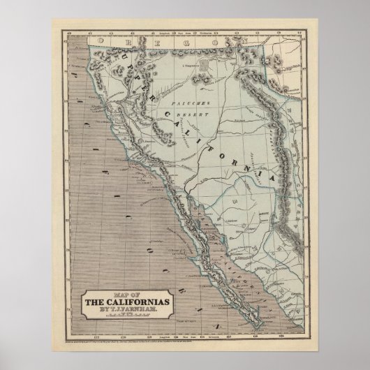 Poster Californie (Devant)