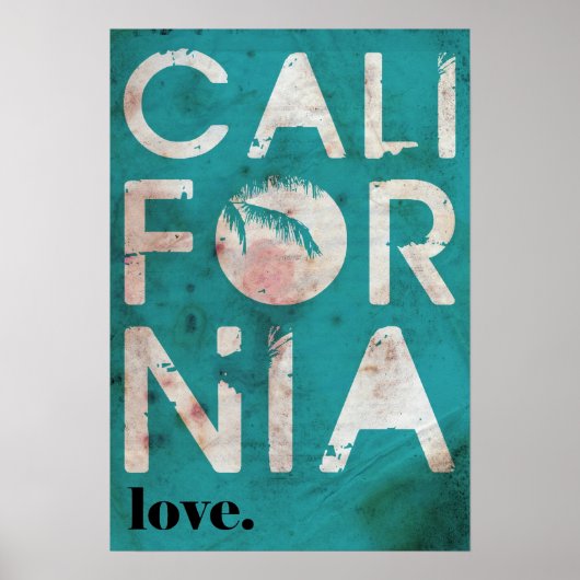 Poster Californie (Devant)