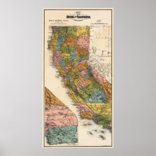 Poster Californie 4 (Devant)