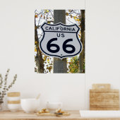 Poster Californie 66 (Cuisine)