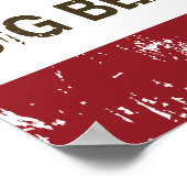 Poster Californie - Big Bear Lake (Coin)