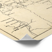 Poster Californie centrale (Coin)