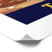 Poster Californie cet été (Coin)