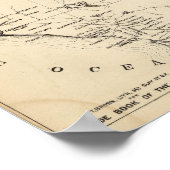 Poster Californie du Nord (Coin)