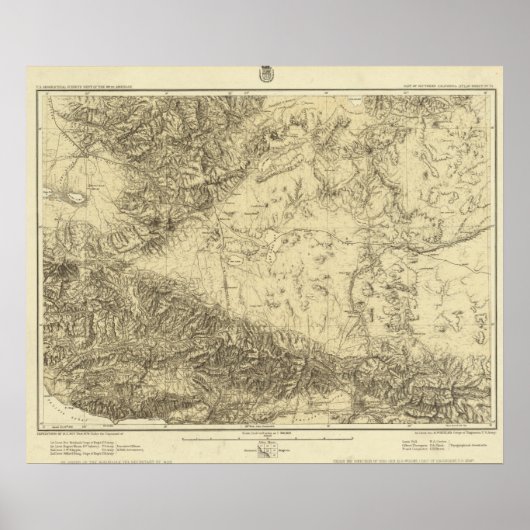 Poster Californie du Sud (Devant)