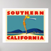 Poster Californie du Sud (Devant)