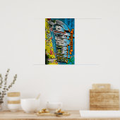 Poster Californie du Sud - Scènes de grandes lettres (Cuisine)