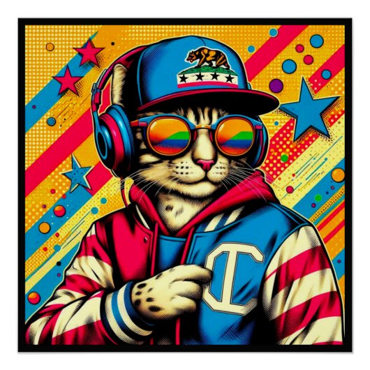 POSTER CALIFORNIE ESPAGNOLE CAT 4 (Devant)