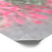 Poster Californie Fuchsia : Les flammes d'automne (Coin)