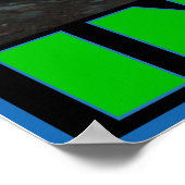 POSTER CALIFORNIE INDIQUE (Coin)