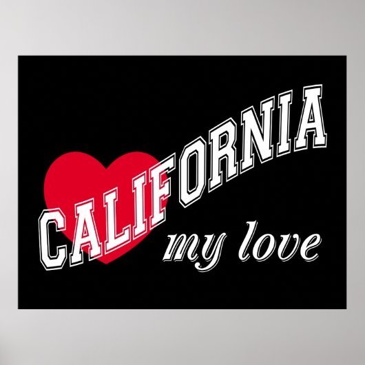 Poster Californie, mon amour (Devant)