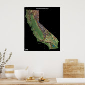 Poster Californie NED (Cuisine)