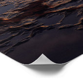 Poster Californie, San Diego, La Jolla, Coucher de soleil (Coin)