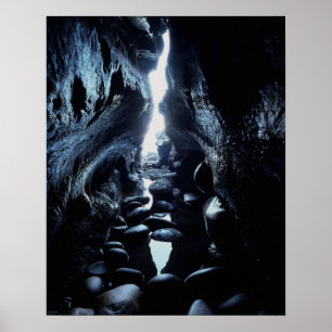 Poster Californie, San Diego, La Jolla, grottes de La Jol
